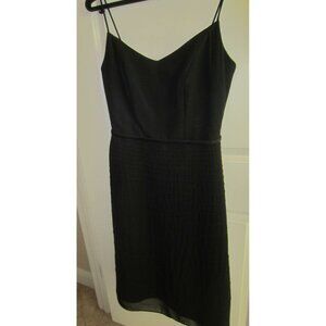 B2 black little dress spaghetti strap cocktail dress Women 12 NWOT